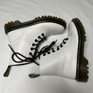 White Womens Dr. Martens